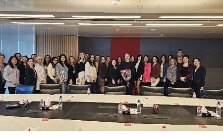 Polisan Holding, Kadınlar Günü’nde  strateji danışmanı Suzan Bayazıt’ı ağırladı