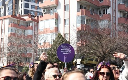 Nilüferli kadınlar, 8 Mart’ta adalet ve eşitlik için yürüdü