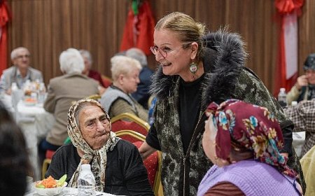 Huzurevinde iftar buluşması