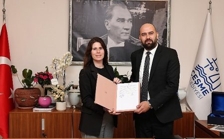 Çeşme Belediyesi ile Türkiye Satranç Federasyonu arasında iş birliği protokolü imzalandı