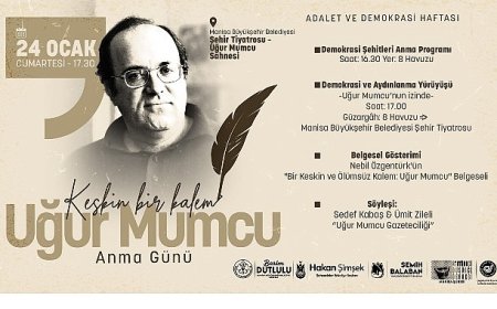 Araştırmacı-Gazeteci Uğur Mumcu Programlarla Anılacak