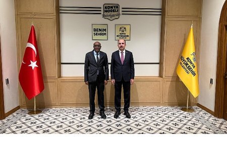 Cibuti Cumhuriyeti Ankara Büyükelçisi Abdillahi, Başkan Altay’ı Ziyaret Etti