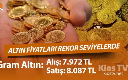 ALTIN FİYATLARI REKOR SEVİYELERDE