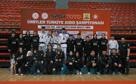 Konya Büyükşehir Ümitler Judo Takımı Türkiye İkincisi Oldu