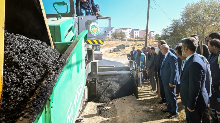 Malatya Büyükşehir’den Arapgir’e 100 milyon TL’lik yatırım