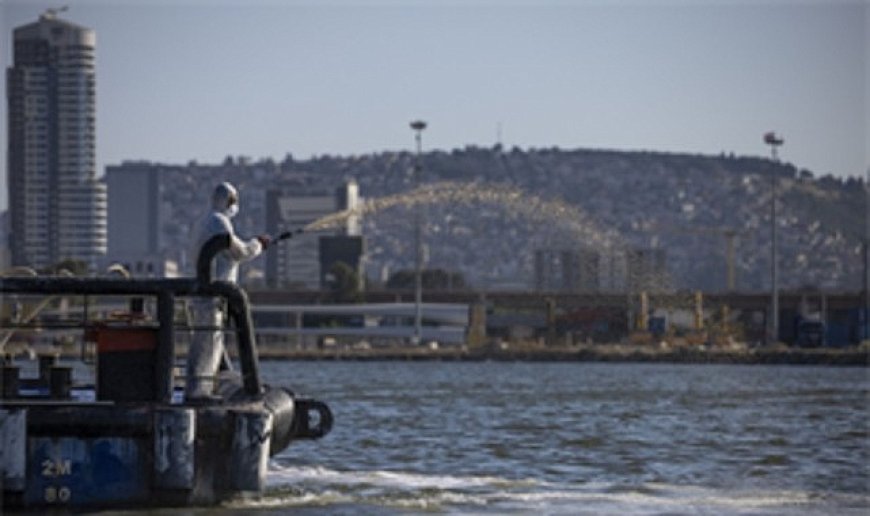 İzmir Körfezi için modifiye kil uygulaması devrede