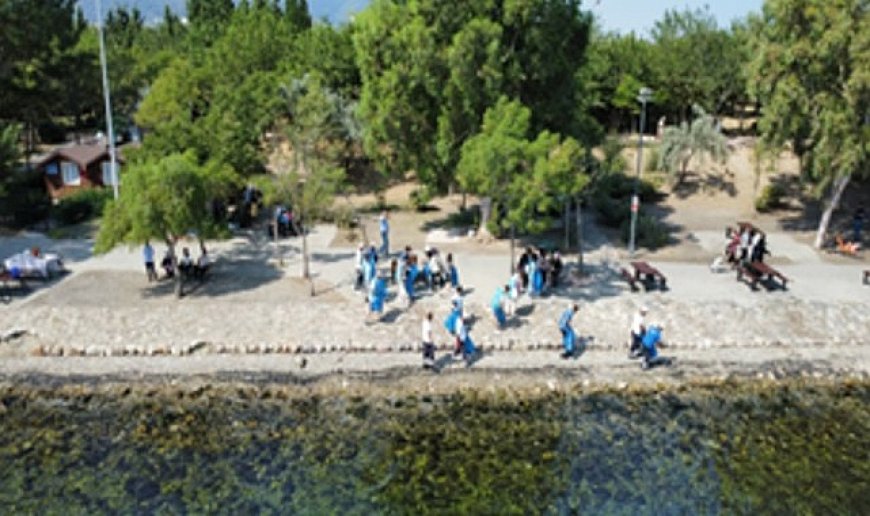 Çakalburnu Lagünü’nde çevre temizliği