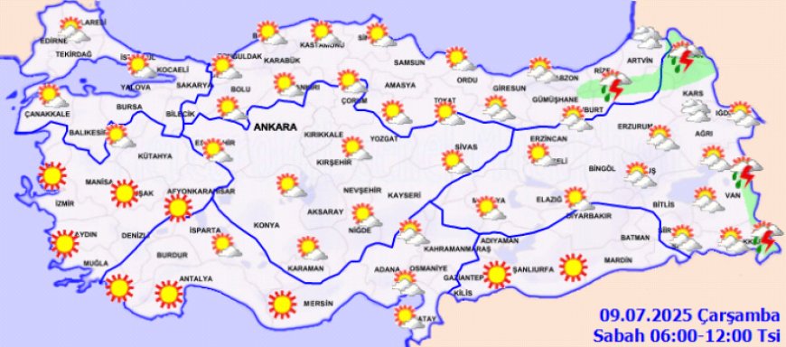 Sıcak hava etkisini artırıyor! Doğu’da yağış alarmı