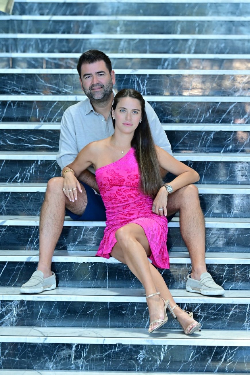 Ceyda Ateş ve eşi birlikte ilk kez kamera karşısında