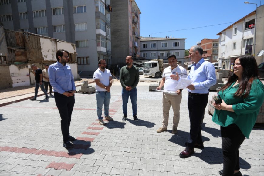 Bursa İnegöl’de kamulaştırılan alanlar otoparka dönüşüyor