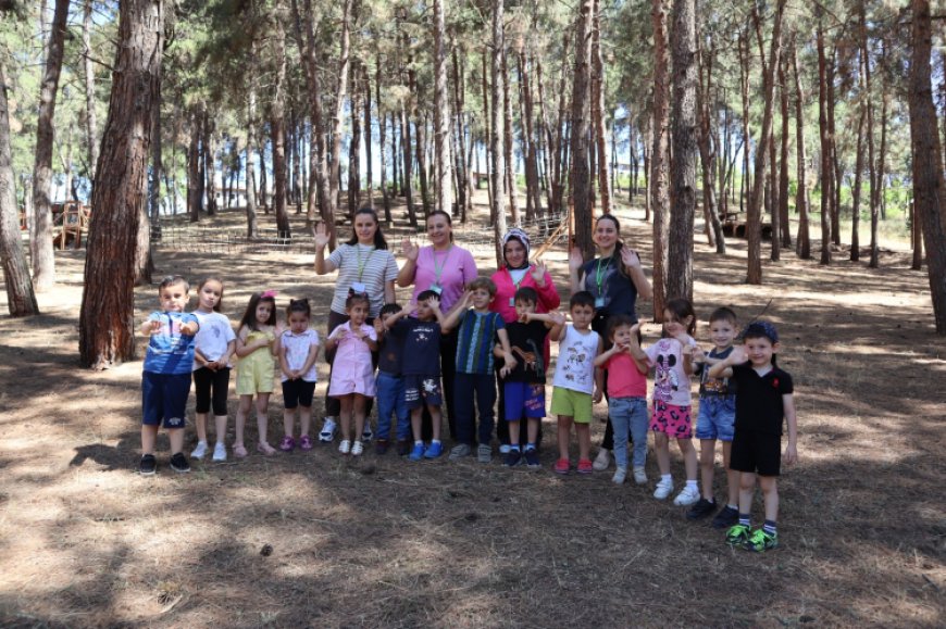 Kocaeli İzmit’te çocuklar doğayla buluştu