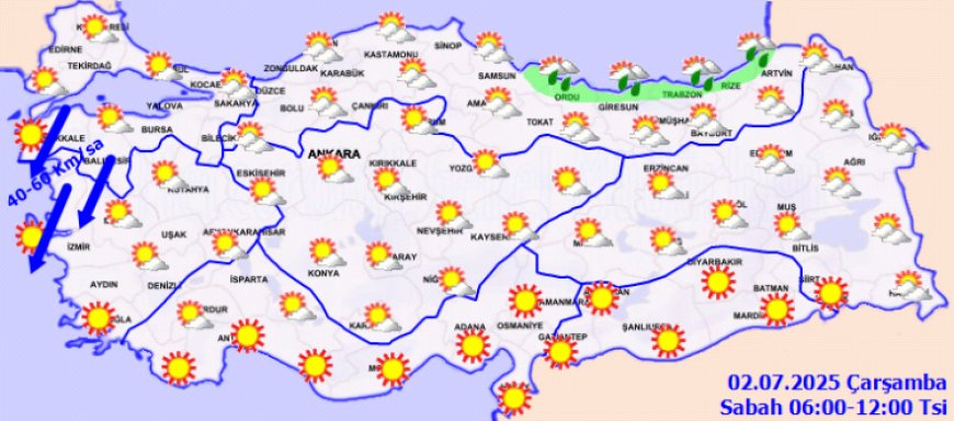 Yurtta bugün hava nasıl olacak? Hangi bölgeler ‘kuvvetli rüzgar’ altında?