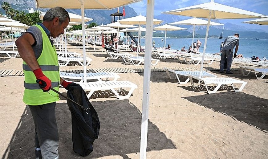 Kemer Belediyesi’nin mavi bayrak gururu