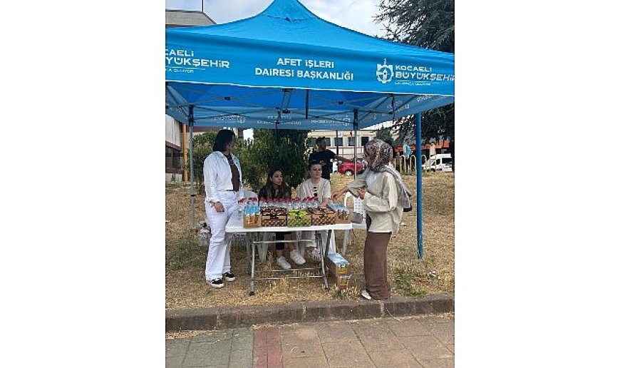 YKS günü ikramlar Büyükşehir’den