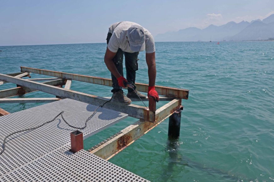 Antalya’da ‘Engelsiz Plaj’ yeni sezona hazırlanıyor