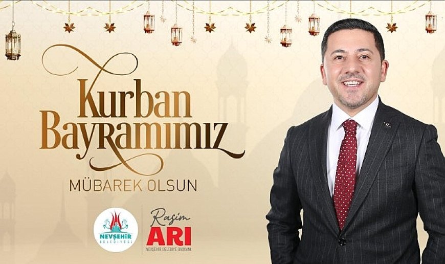 Başkan Rasim Arı, Kurban Bayramı’nı Kutladı