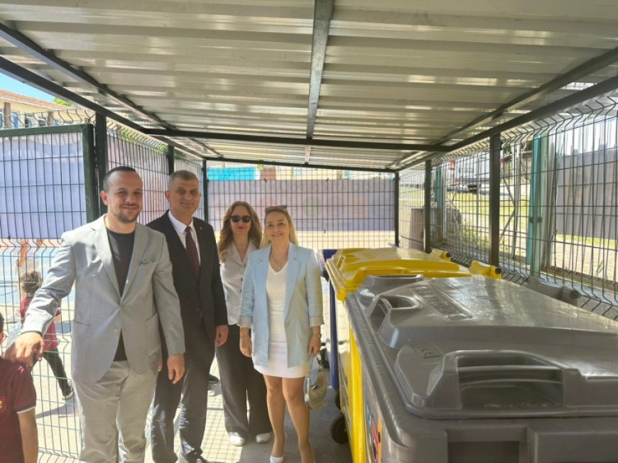 Kocaeli Gölcük’te öğrencilere sıfır atık eğitim sahası