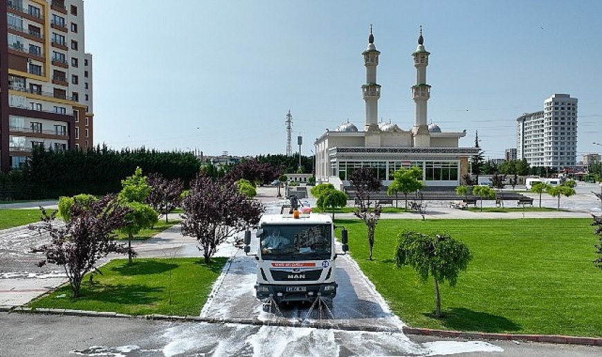 Selçuklu Belediyesi bayram öncesi hazırlıklarını tamamladı