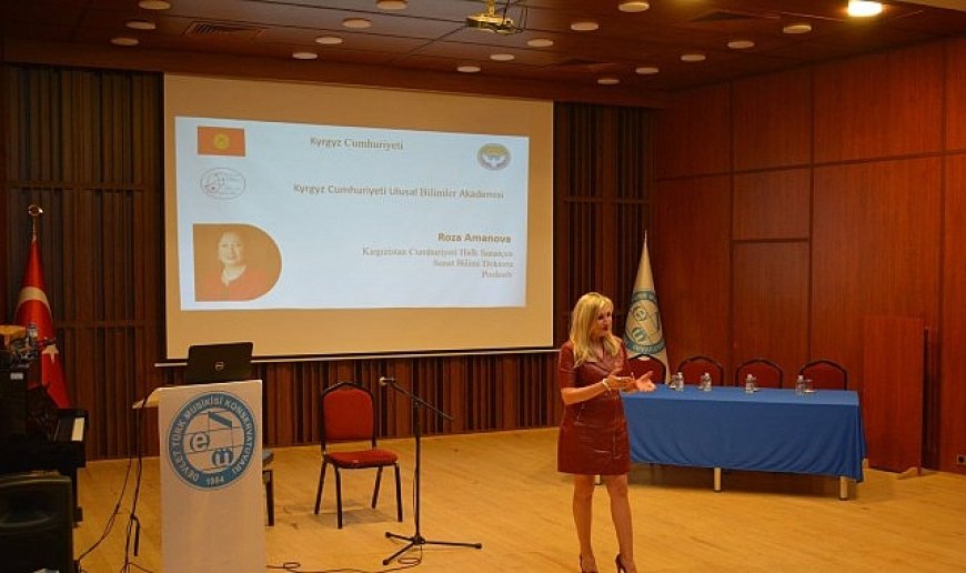 Prof. Dr. Amanova, “Komuz atalarımızın sesi, ruhumuzun aynasıdır”