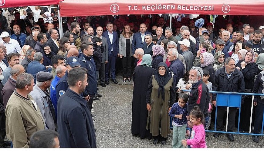 Keçiören Belediyesi’nden Üretime Destek