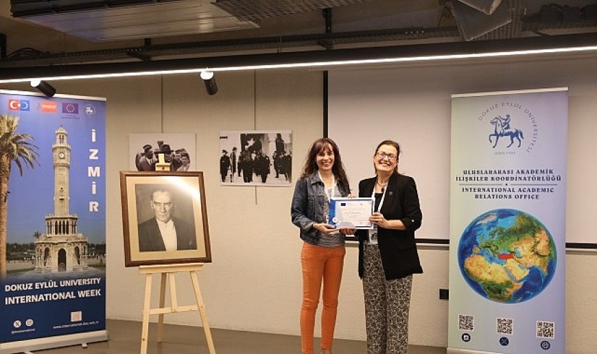 Dokuz Eylül Üniversitesi (DEÜ), bu yıl 2’ncisini düzenlediği Uluslararası Hafta (2nd International Week) etkinliğinde Avrupa’nın 9 farklı ülkesinden gelen akademisyen ve yöneticileri ağırladı.