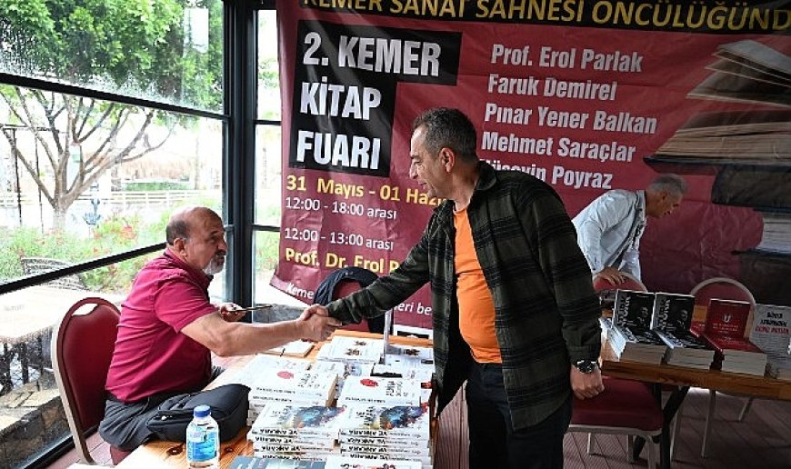 Kemer Kitap Fuarı başladı