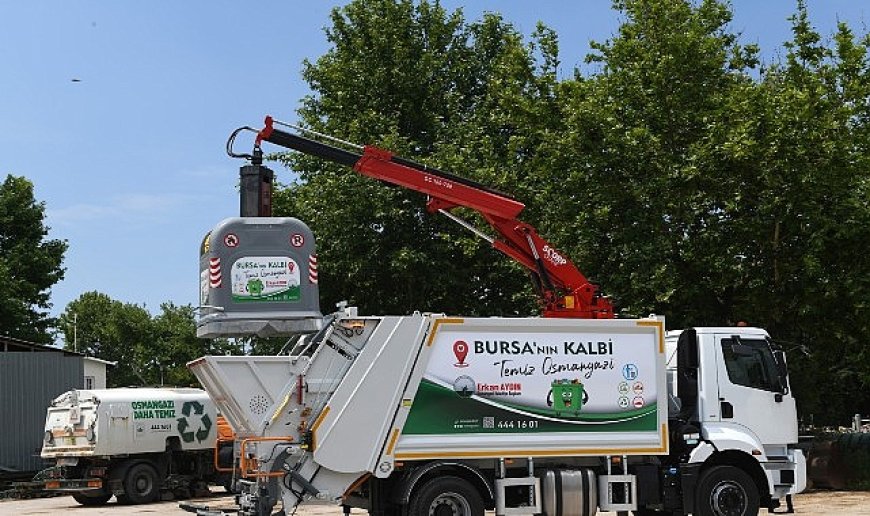 Osmangazi Belediyesi yerüstü çöp konteyner sistemine geçiyor