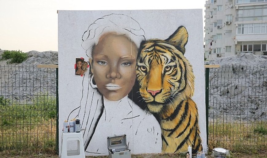 Küçükçekmece Graffitiyle Renklendi