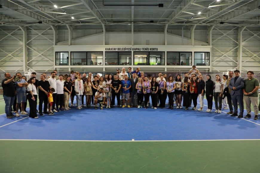 Konya Karatay Tenis Turnuvası tamamlandı