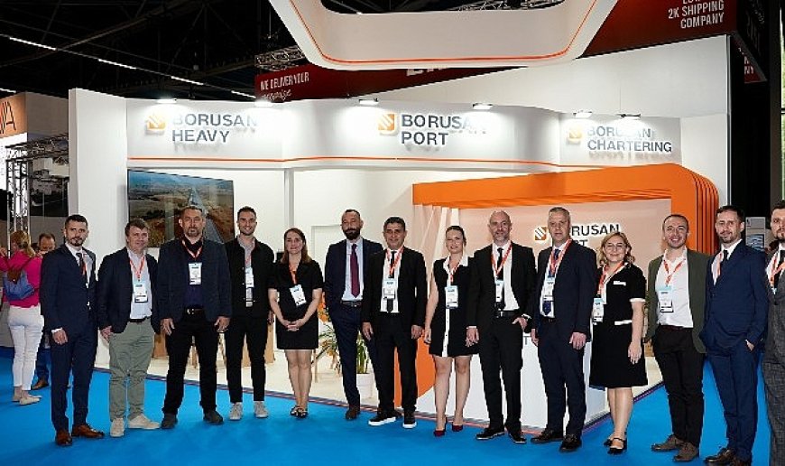 Borusan Port, Breakbulk Europe 2025 Fuarı’nda yoğun ilgi gördü