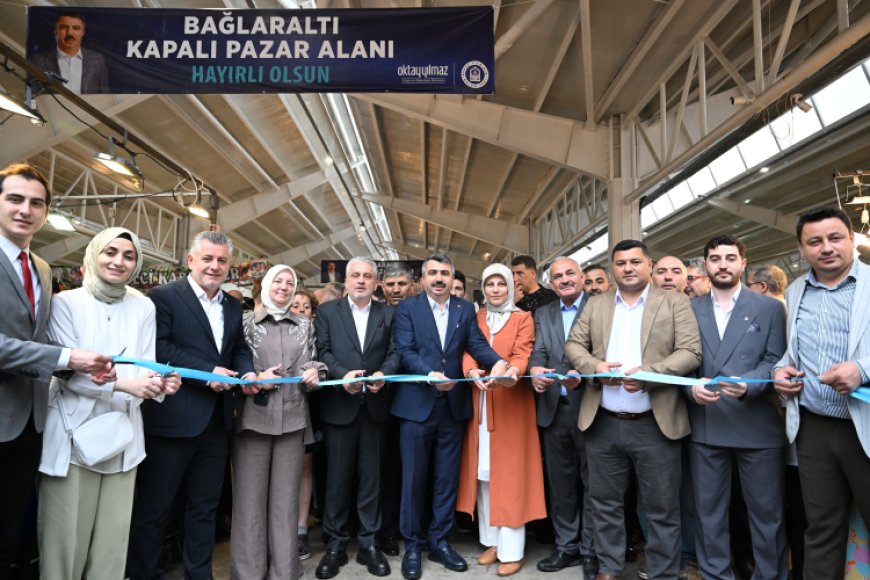 Bursa Yıldırım Bağlaraltı’na modern pazar alanı