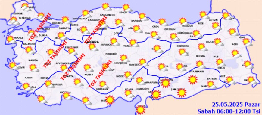 İç Anadolu ve Batıda sağanak yağışlar geri geliyor