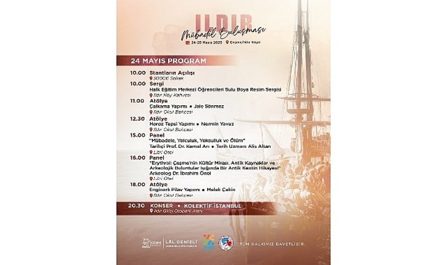 Ildırı Mübadil Buluşması, 24-25 Mayıs’ta düzenlenecek