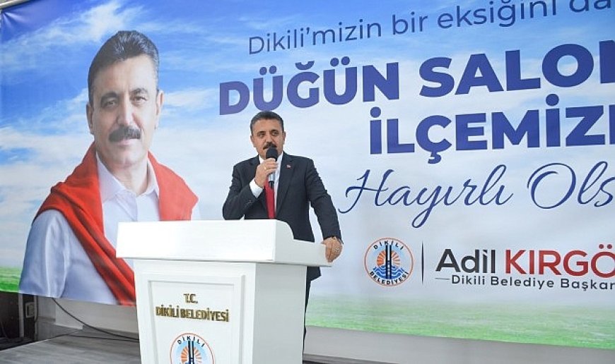 Dikili Düğün Salonuna Kavuştu