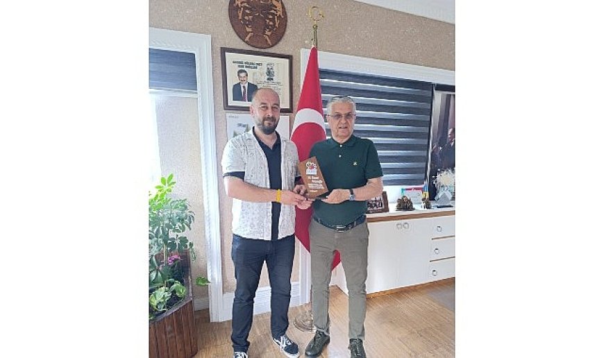 Polat Dede’den Başkan Topaloğlu’na teşekkür ziyareti