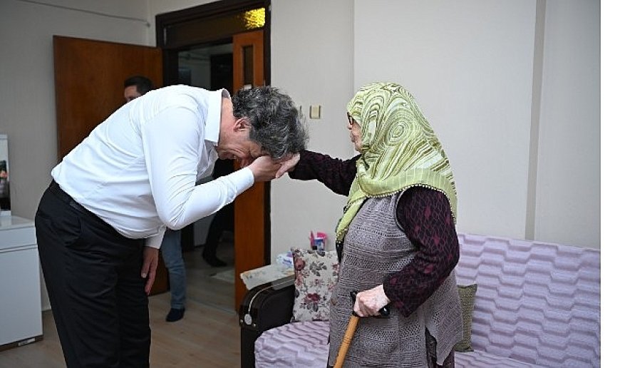 Başkan Kocaman’dan Anneler Günü’nde Yürekleri Isıtan Ziyaretler