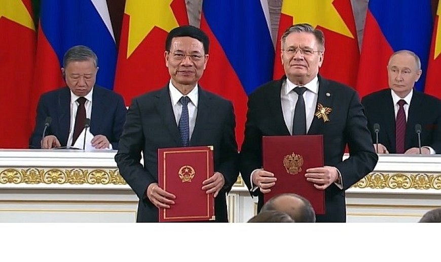 Rosatom ve Vietnam, Nükleer Teknolojilerin Geliştirilmesi Konusunda Bir Anlaşma İmzaladı
