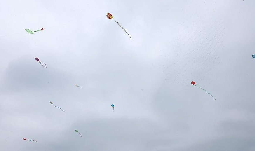 Nilüfer’de gökyüzü uçurtmalarla renklendi