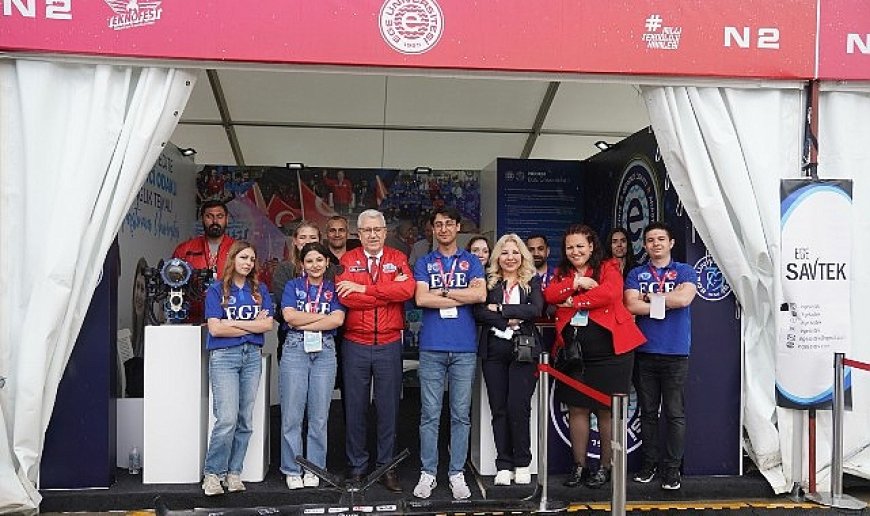 TEKNOFEST KKTC’de Ege Üniversitesi Rüzgârı Esti