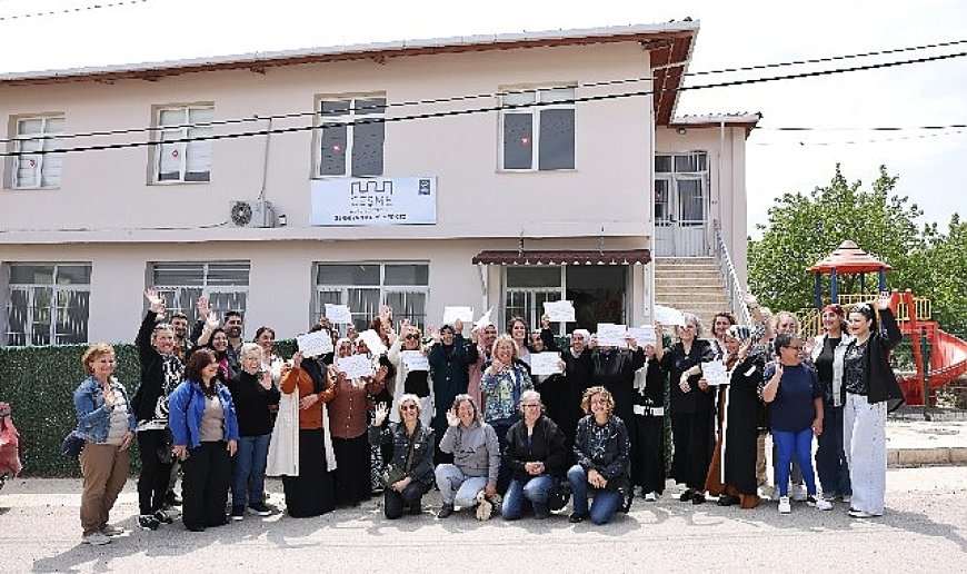 Çeşme Kent Enstitüsü, Germiyan’daki ilk sertifikalarını dağıttı!