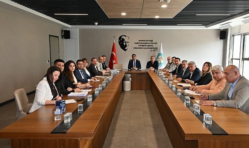 Büyükşehir’de Encümen Toplantısı Gerçekleşti