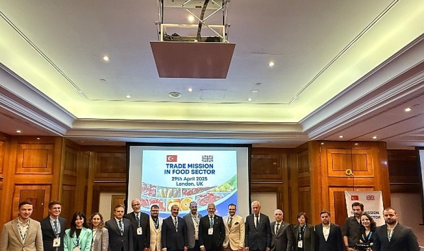 İngilizlerin sofralarını Türk lezzetleriyle donatmaya gittiler