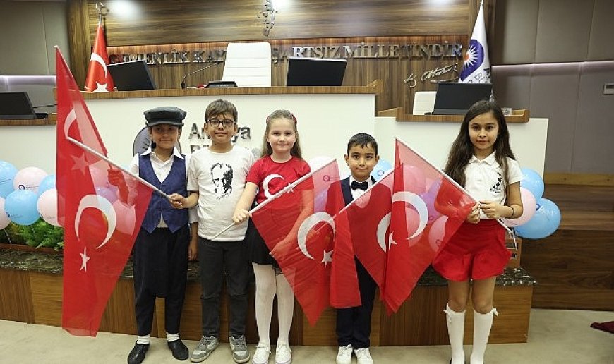 Büyükşehir’de 23 Nisan Temsili Çocuk Meclisi