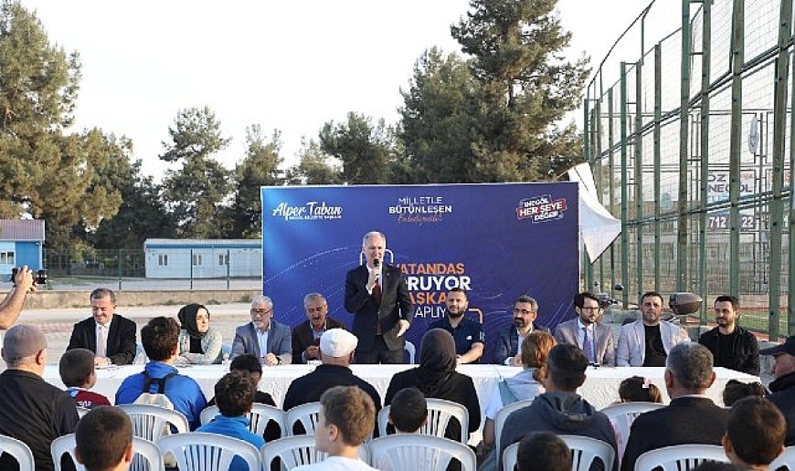 Vatandaş Sordu, Başkan Alper Taban Cevapladı