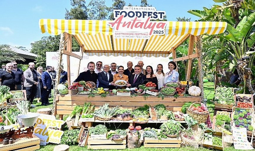 4. Uluslararası Food Fest Antalya Gastronomi Festivali’nin bu yılki teması “Akdeniz Mutfağı”
