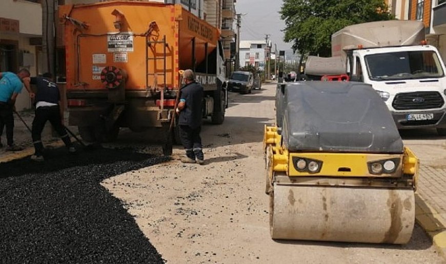 Ataevler’de Asfalt Yama Çalışmaları Aralıksız Sürüyor