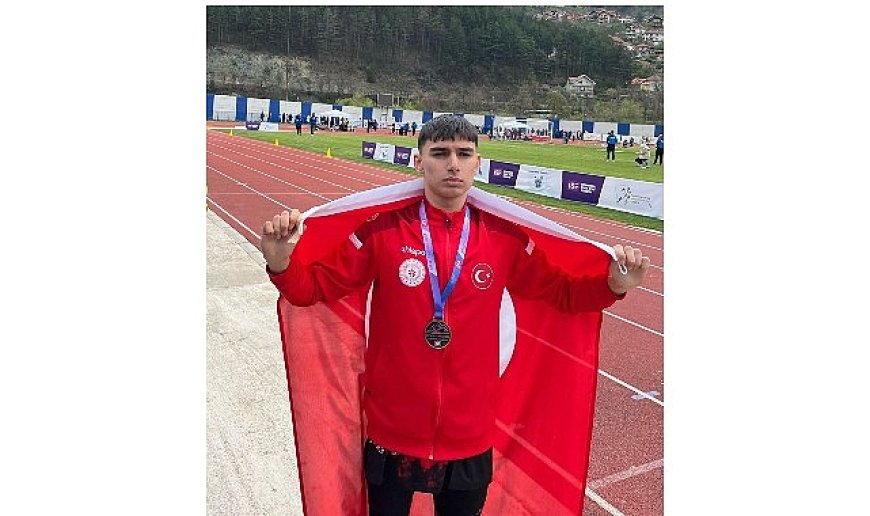 Osmangazili milli atletten dünya üçüncülüğü