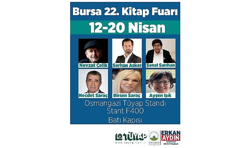Osmangazi Belediyesi Bursa Kitap Fuarı’nda yerini alacak