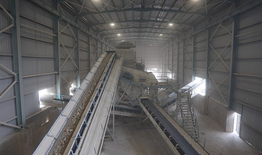 Taş kırma tesisiyle 6 ayda 17 milyon tasarruf sağlandı