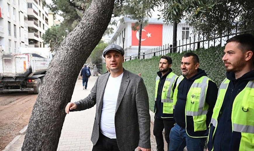 Bornova’nın gözde sokağına bayramlık asfalt